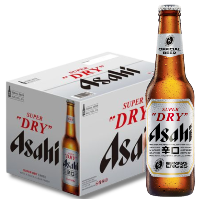 Asahi - Super Dry - 5% Lager (24 stk.)