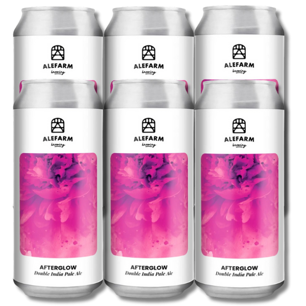 Alefarm - Afterglow - Double IPA (6-Pack) (Gns. 44,8 kr. pr. øl)