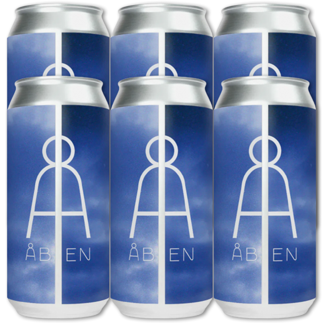 Åben - Cloudscape - West Coast Double IPA (6-Pack)