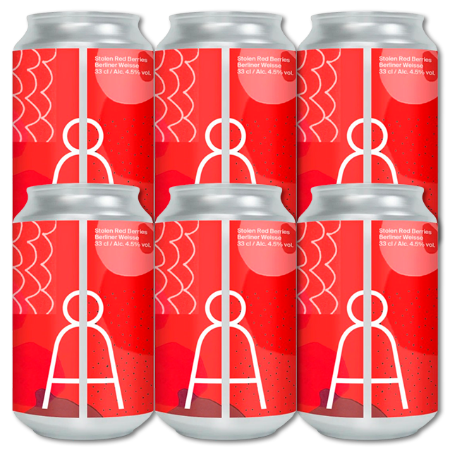 Åben - Stolen Red Berries - 4,5% Fruited Berliner Weisse (33cl)