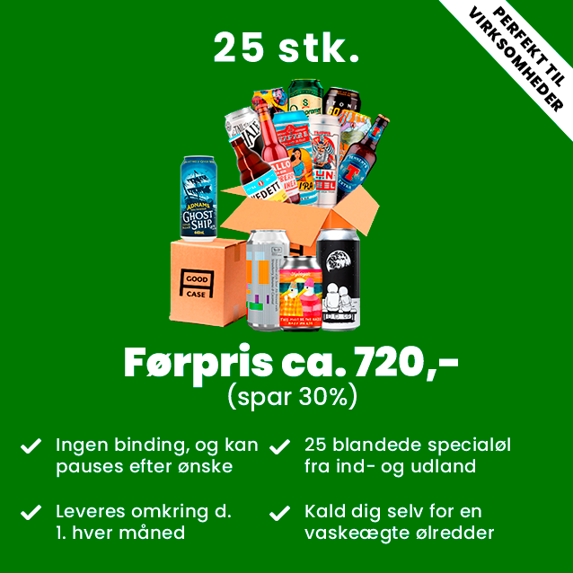 Ølredder abonnement 25 stk.