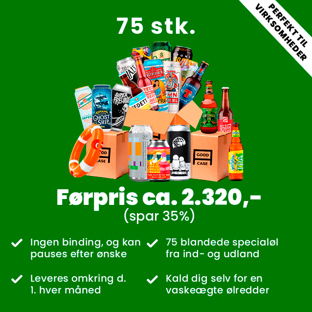 Ølredder abonnement 75 stk.