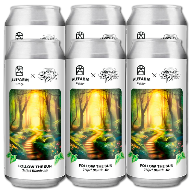 Alefarm X Skovlyst - Follow The Sun - 8,4% Tripel Blonde Ale