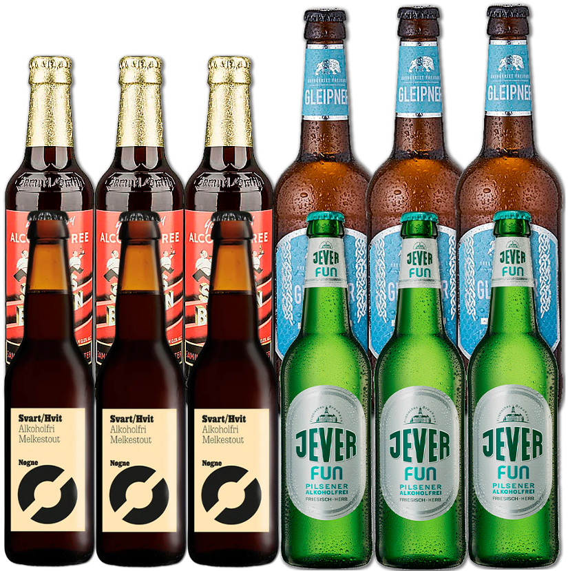 Alkoholfri Smagekasse (12 stk.)(Gns. 19,5 kr. pr. øl)