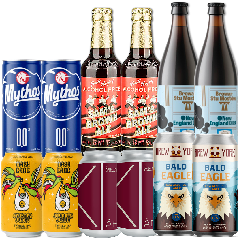 Alkoholfri Smagekasse (12 stk.)(Gns. 21,5 kr. pr. øl)