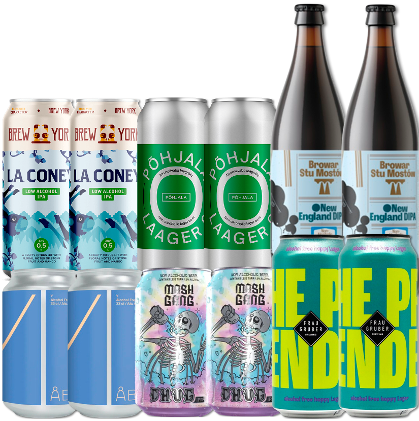 Alkoholfri Smagekasse (12 stk.)(Gns. 27,5 kr. pr. øl)