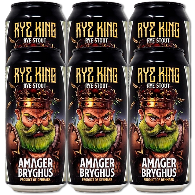 Amager Bryghus - Rye King - Rug Stout (6-Pack)