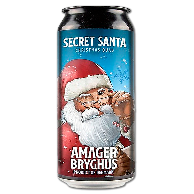 Amager Bryghus - Secret Santa - 10,5% Belgisk Quadruple