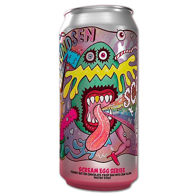 Amundsen - Scream Egg Series: Peanut Butter Chocolate Crisp with Jam Filling - 7% Pastry Stout