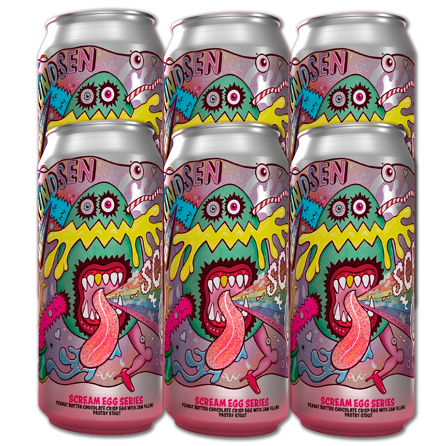 Amundsen - Scream Egg Series: Peanut Butter Chocolate Crisp with Jam Filling - 7% Pastry Stout