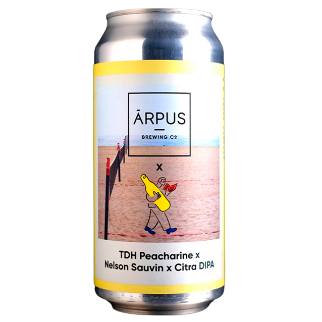 Ārpus x BEAK - TDH Peacharine X Nelson Sauuvin X Citra DIPA - 8% Double IPA