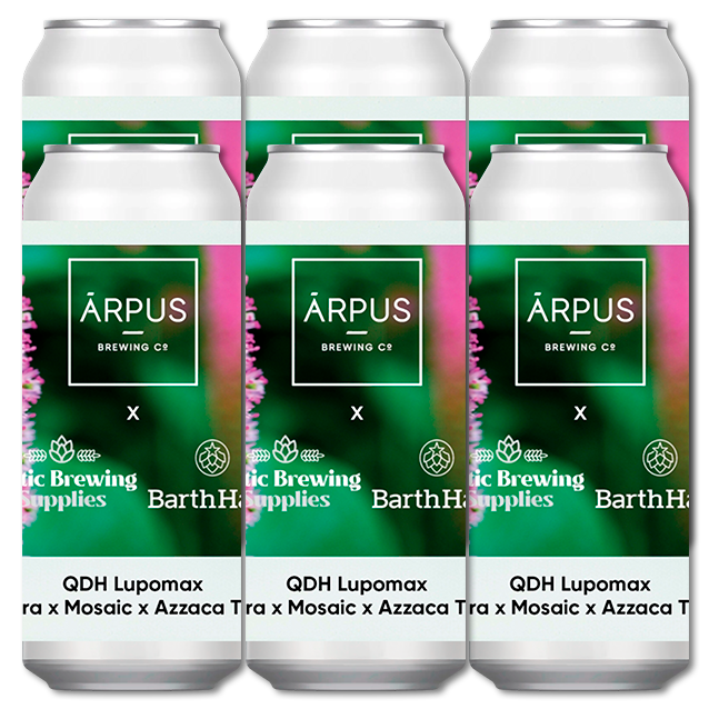 Ārpus x Baltic Brewing Supplies x BarthHaas - QDH Lupomax Citra X Mosaic X Azacca TIPA - 10% Triple IPA