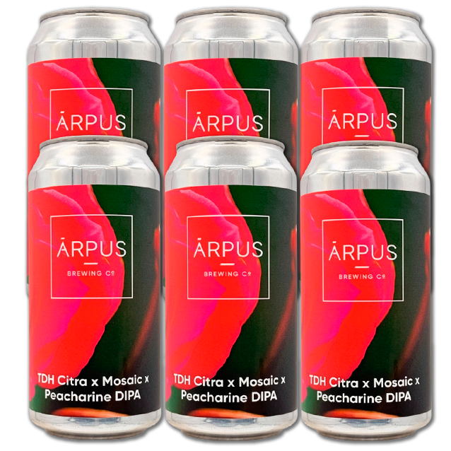 Ārpus - TDH Citra x Mosaic x Peacharine DIPA - 8% New England Double IPA