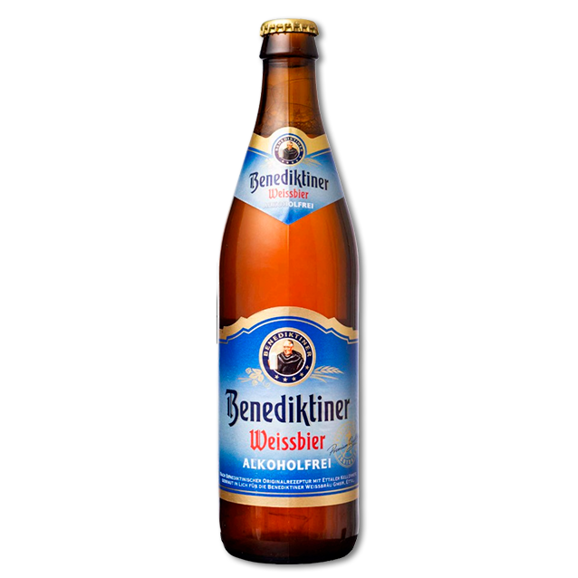 Benediktiner Weissbräu - Benediktiner Weissbier Alkoholfrei - 0,5% Alkoholfri hvedeøl