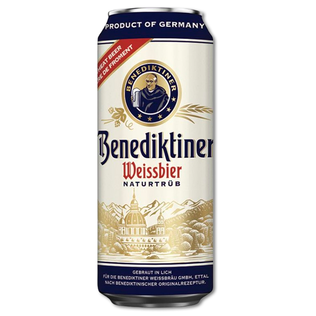 Benediktiner Weissbräu - Benediktiner Weissbier - 5,4% Hvedeøl