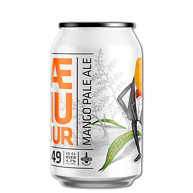 Borg Brugghus - Sæmundur Nr. 49 - 4,7% Mango Pale Ale