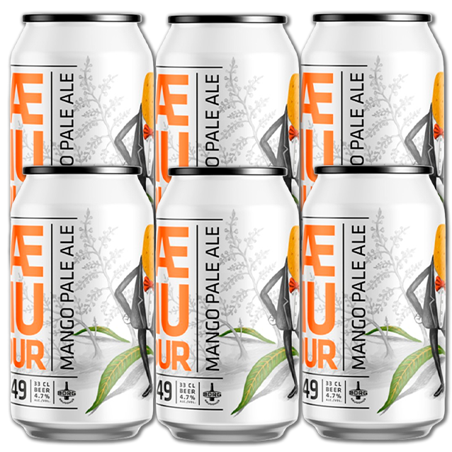 Borg Brugghus - Sæmundur Nr. 49 - 4,7% Mango Pale Ale