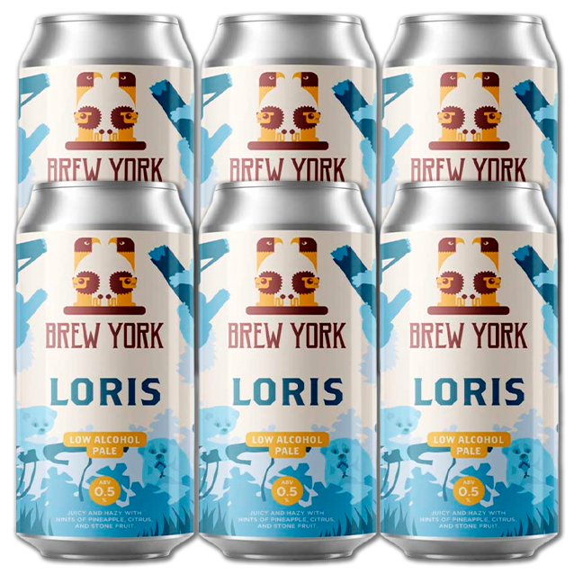 Brew York - Loris - 0,5% Alkoholfri Pale Ale