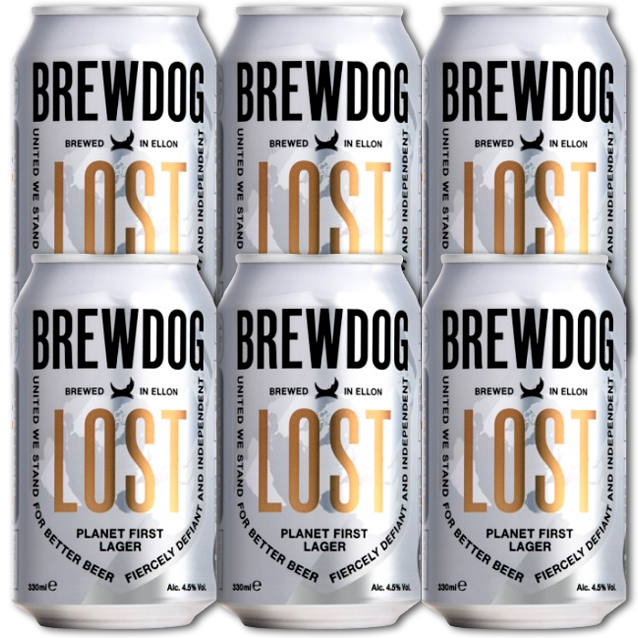 Brewdog - Lost Lager - German Pilsner (6-Pack)