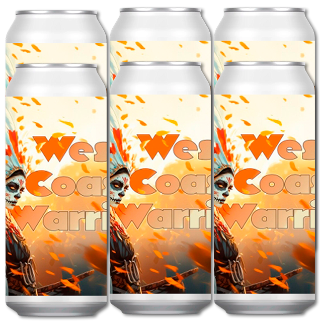 Brewsketeers x Ghost Brewing - West Coast Warrior - 6,5% Wesst Coast IPA