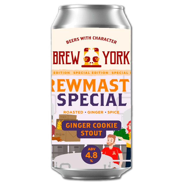Brew York - Brewmaster Special 001 - 4,8% Spiced Stout