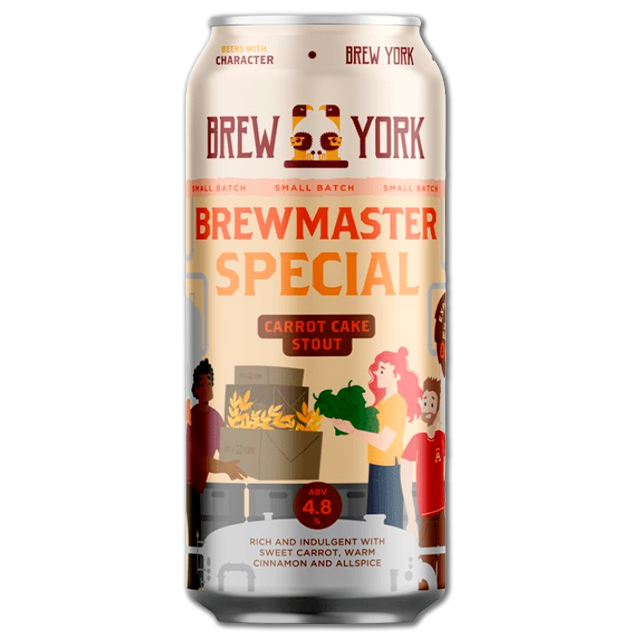 Brew York - Brewmaster Special 004 - 4,8% Carrot Cake Stout