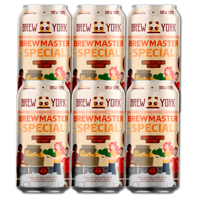 Brew York - Brewmaster Special 004 - 4,8% Carrot Cake Stout