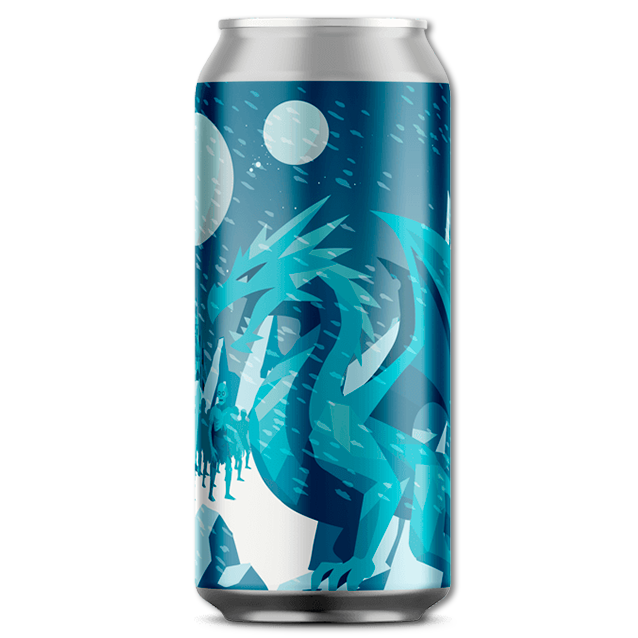 Brew York x Haandbryggeriet - Dragon's Bite - 5,9% Kveik IPA