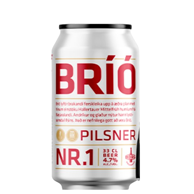 Borg Brugghus - Brio Nr. 1 - 4,7% German Pilsner