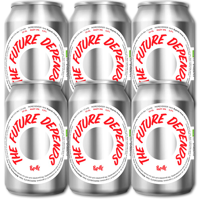 Brøl - The Future Depends - New England IPA (6-Pack)