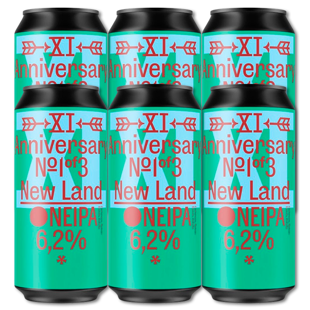 Browar Stu Mostow - New Land - 6,2% New England IPA