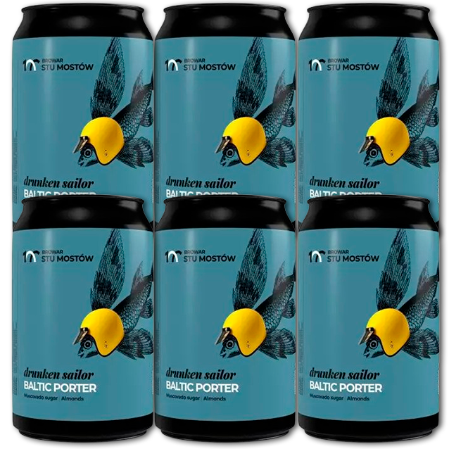 Browar Stu Mostow - Drunken Sailor - Baltic Porter (6-Pack)