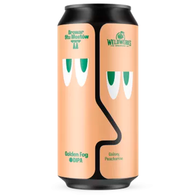 Browar Stu Mostow x WeldWerks - Golden Fog - 7,5% Double IPA