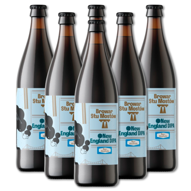 Browar Stu Mostow - New England DIPA - 0,5% Alkoholfri Double IPA