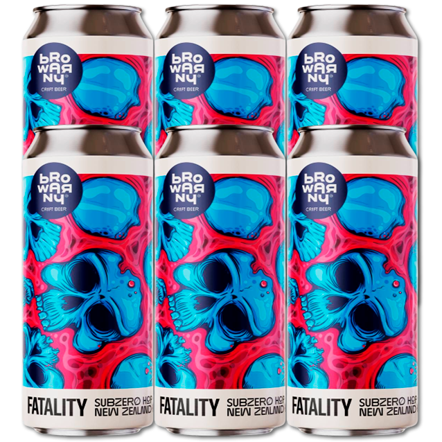 Browarny - Fatality - NZ Hazy Double IPA (6-Pack)