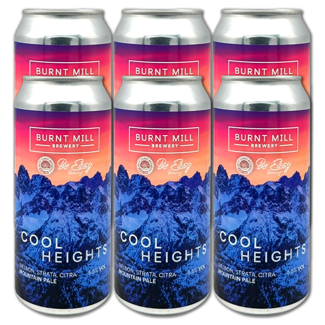 Burnt Mill X Be Easy Brewing X West Coast Brewing - Cool Heights - 5,5% Pale Ale