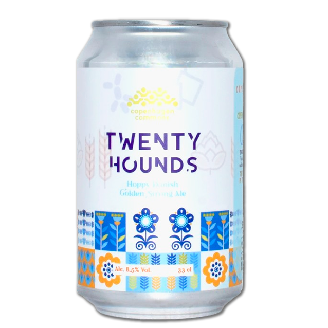 Copenhagen Commons - Twenty Hounds - 8,5% Golden Strong Ale