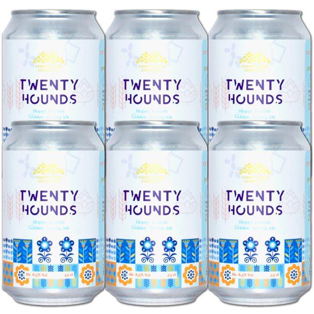Copenhagen Commons - Twenty Hounds - 8,5% Golden Strong Ale