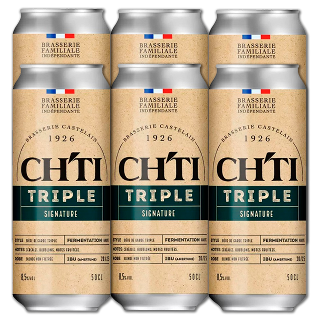 Brasserie Castellain - Ch'ti Triple - 8,5% Biere De Garde