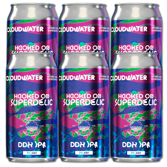Cloudwater - Hooked On Superdelic - 7% New England IPA