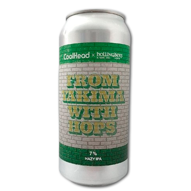 Coolhead X Hollingbery Hops - From Yakima With Hops - Hazy IPA