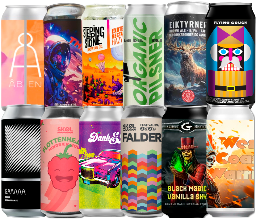 Danish Craft Smagekasse (12 stk.) (Gns. 33,25 kr. pr. øl)