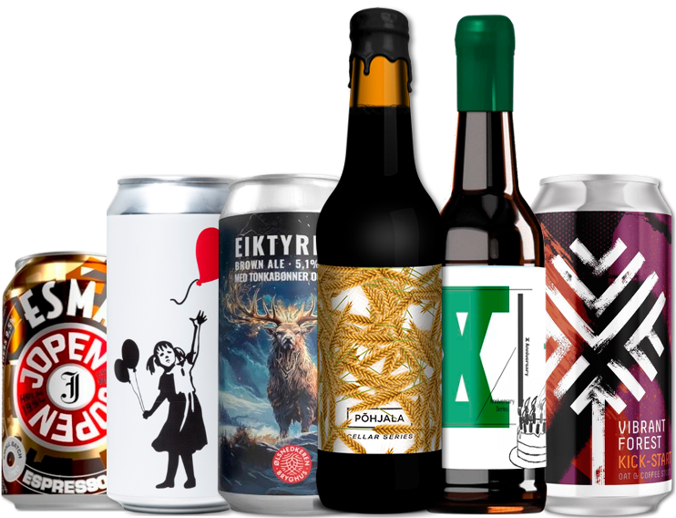 Dark Craft Smagekasse (6 stk.) (Gns. 41,5 kr. pr. øl)