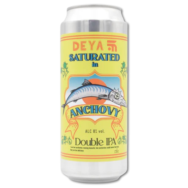 DEYA x Fast Fashion - Saturated In Anchovy - 8% Double IPA