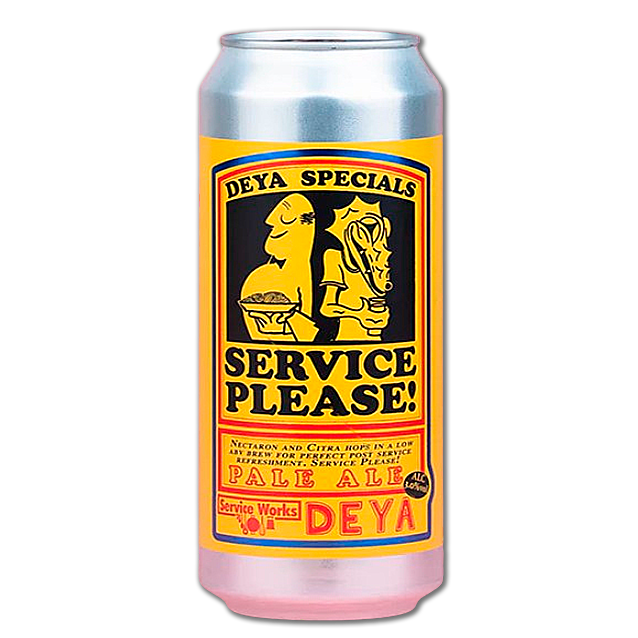 Deya x Service Works - Service Please! - 3% American Pale Ale