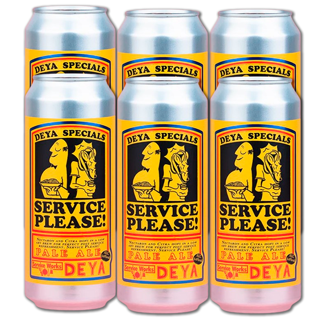 Deya x Service Works - Service Please! - 3% American Pale Ale
