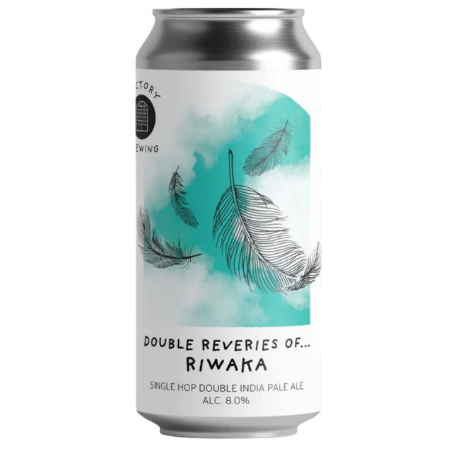 Factory Brewing - Double Reveries of… Riwaka - 8% Hazy Double IPA
