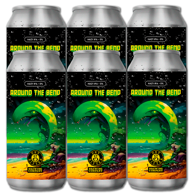 Dry & Bitter - Around The Bend - 6% New England IPA