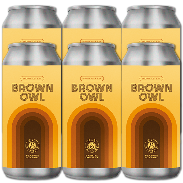 Dry & Bitter - Brown Owl - 5,2% Brown Ale