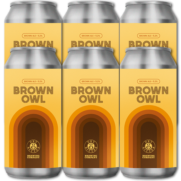 Dry & Bitter - Brown Owl - Brown Ale (6-Pack)